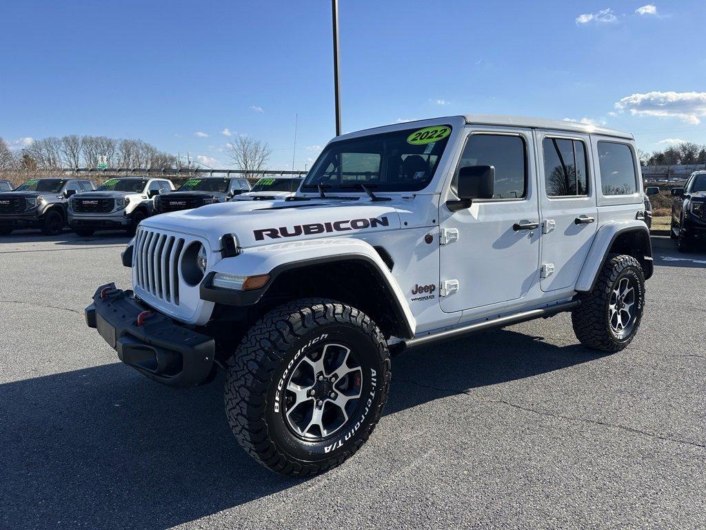 used 2022 Jeep Wrangler Unlimited car, priced at $43,280