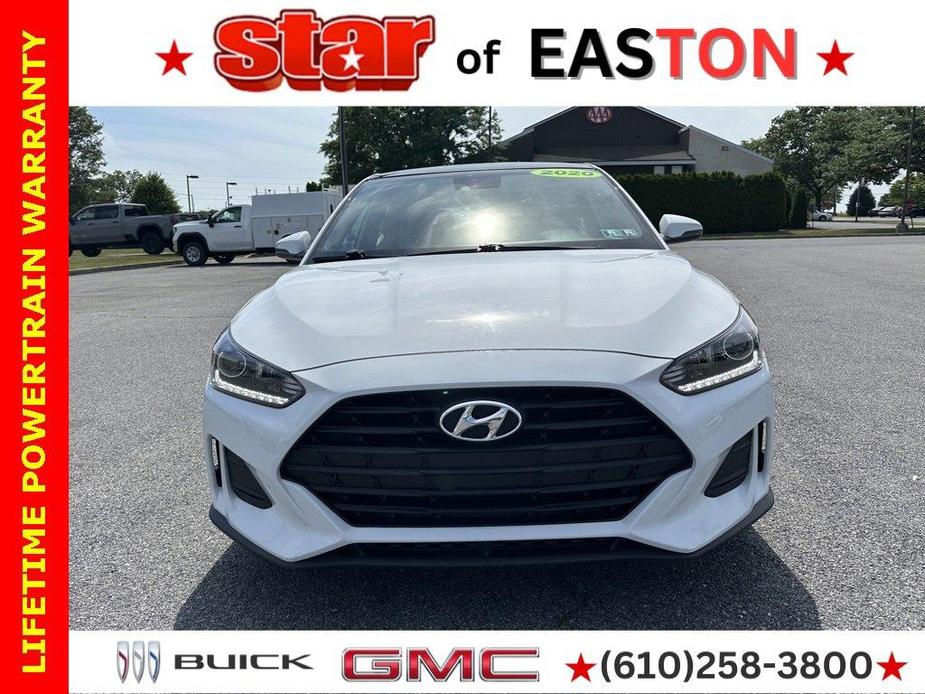 used 2020 Hyundai Veloster car, priced at $15,748