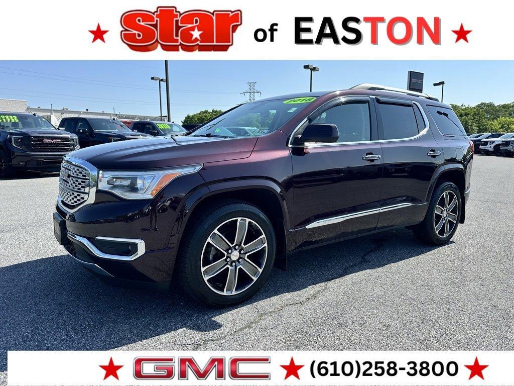 used 2018 GMC Acadia car, priced at $18,562