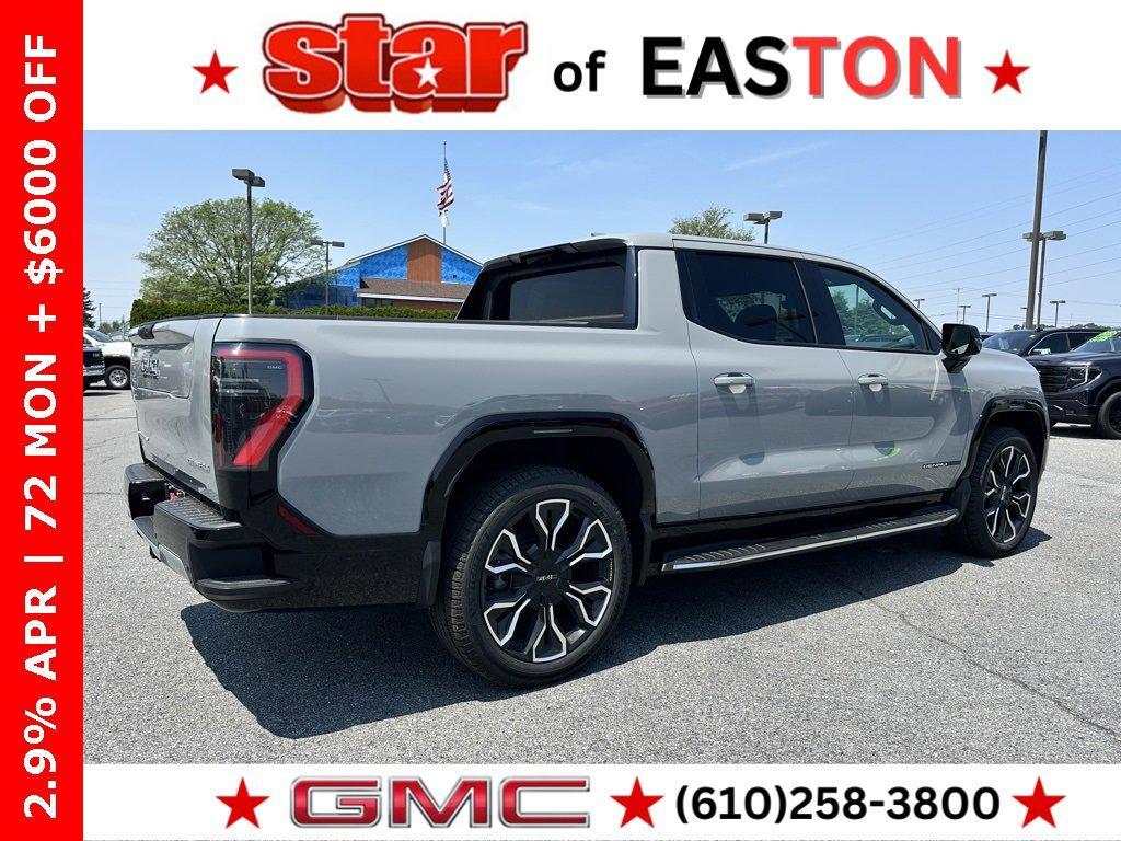 new 2025 GMC Sierra EV car, priced at $92,325