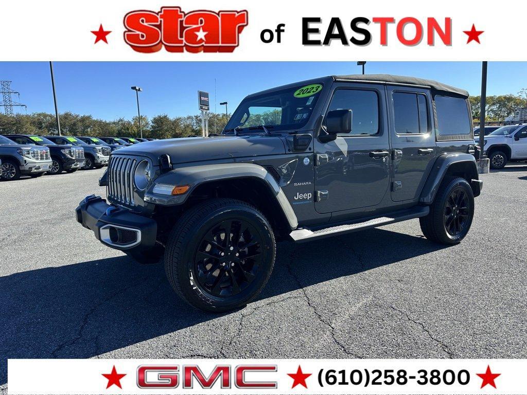 used 2023 Jeep Wrangler 4xe car, priced at $35,951