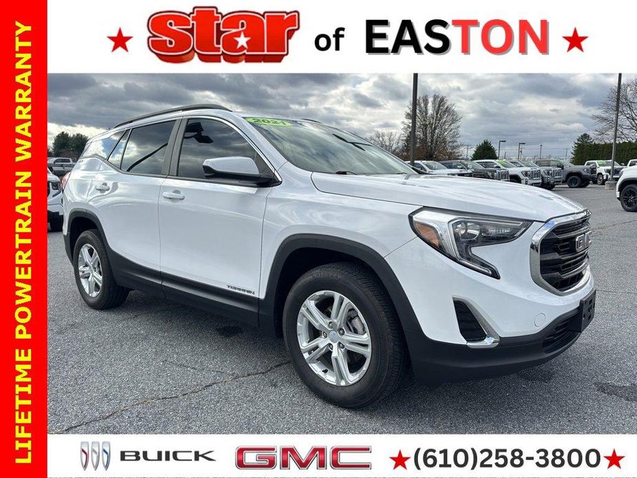 used 2021 GMC Terrain car, priced at $22,944