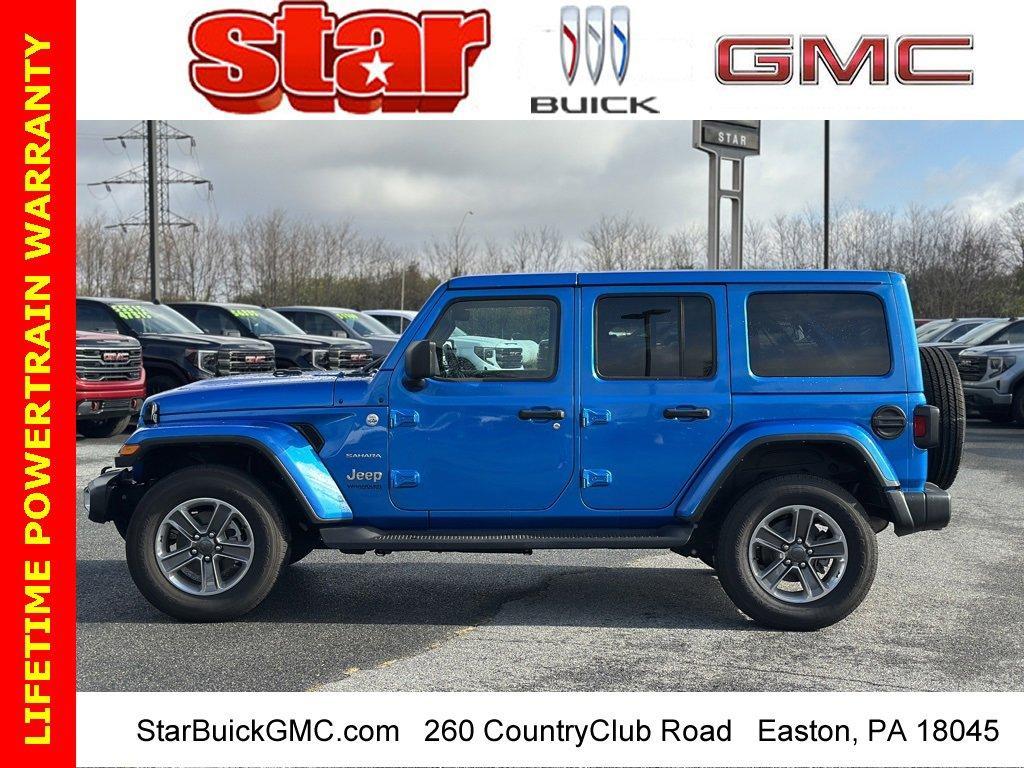 used 2022 Jeep Wrangler Unlimited car, priced at $36,852