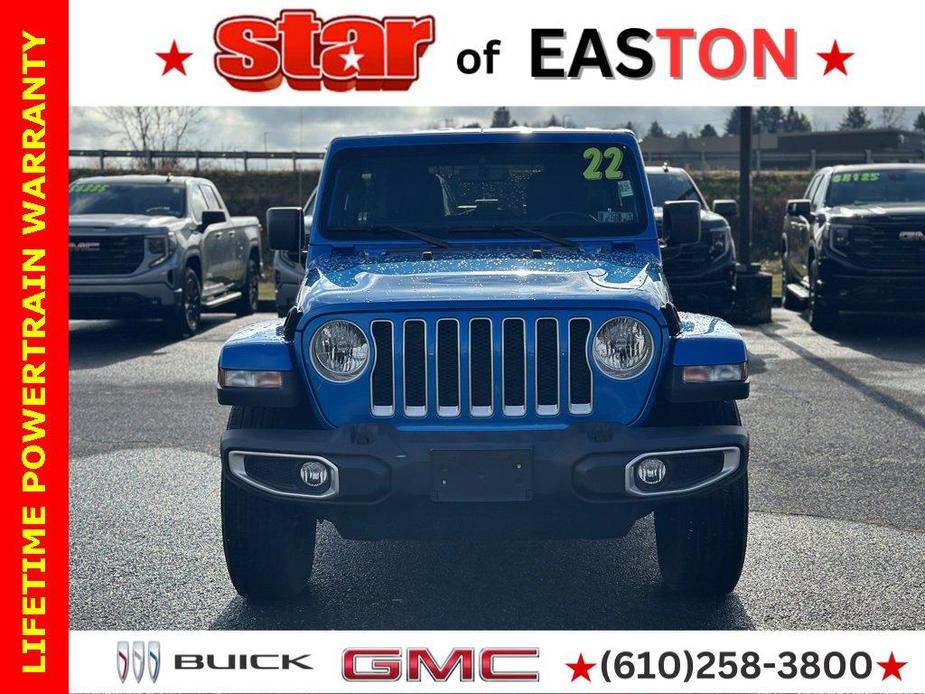 used 2022 Jeep Wrangler Unlimited car, priced at $36,349