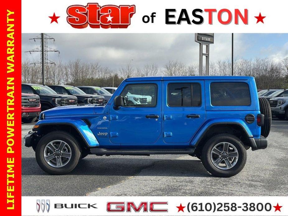 used 2022 Jeep Wrangler Unlimited car, priced at $36,349