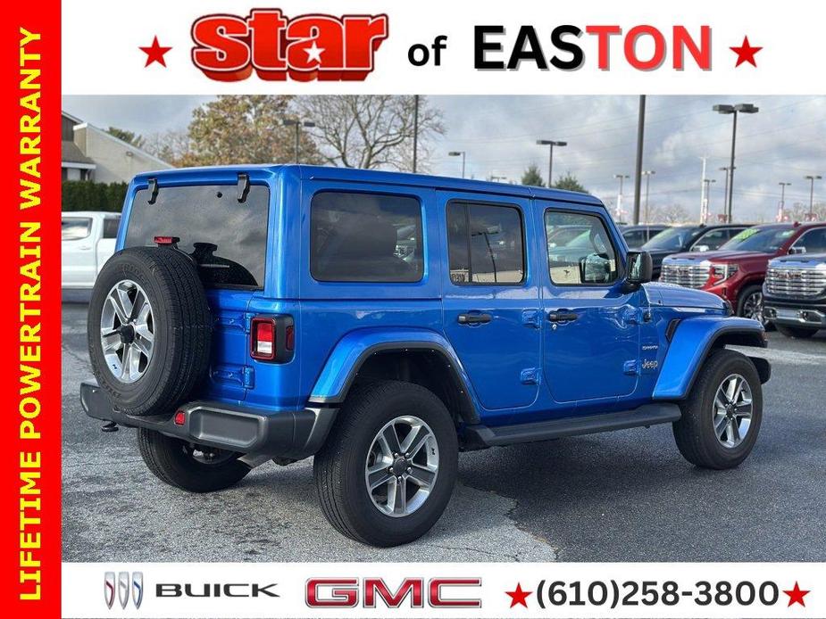 used 2022 Jeep Wrangler Unlimited car, priced at $36,349