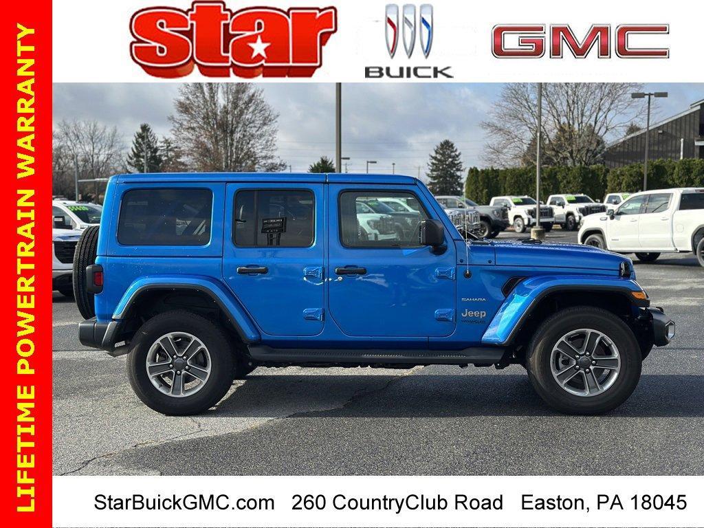 used 2022 Jeep Wrangler Unlimited car, priced at $36,852