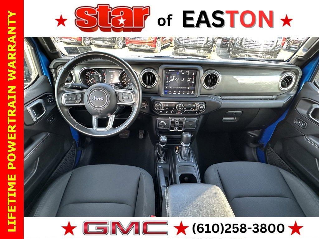 used 2022 Jeep Wrangler Unlimited car, priced at $34,902