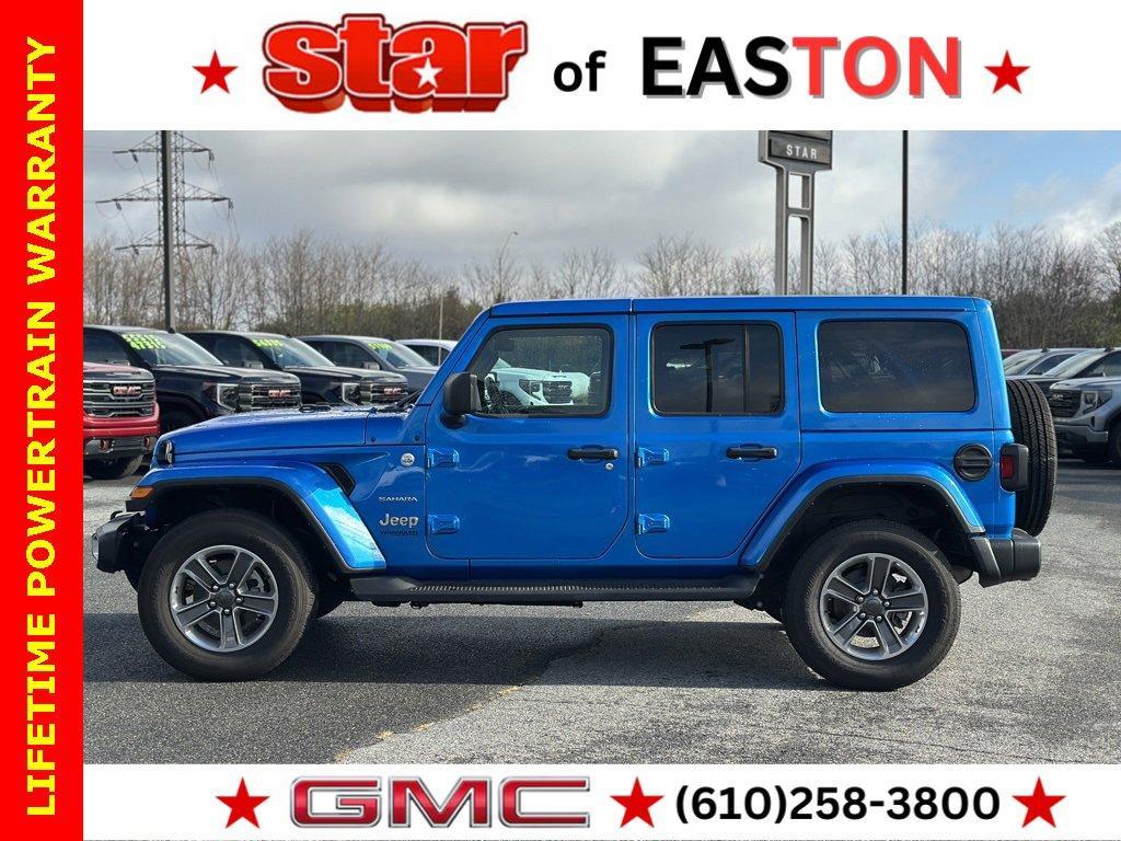 used 2022 Jeep Wrangler Unlimited car, priced at $34,902