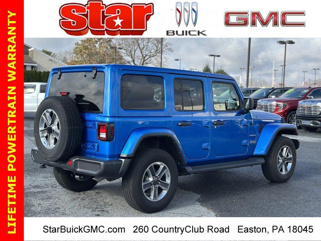 used 2022 Jeep Wrangler Unlimited car, priced at $36,852