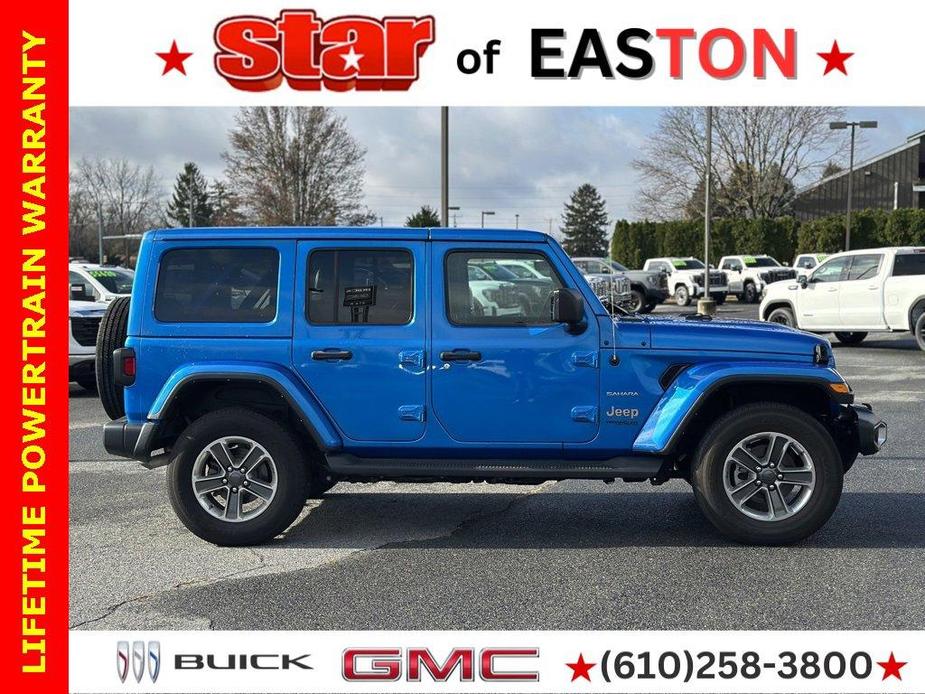 used 2022 Jeep Wrangler Unlimited car, priced at $36,349