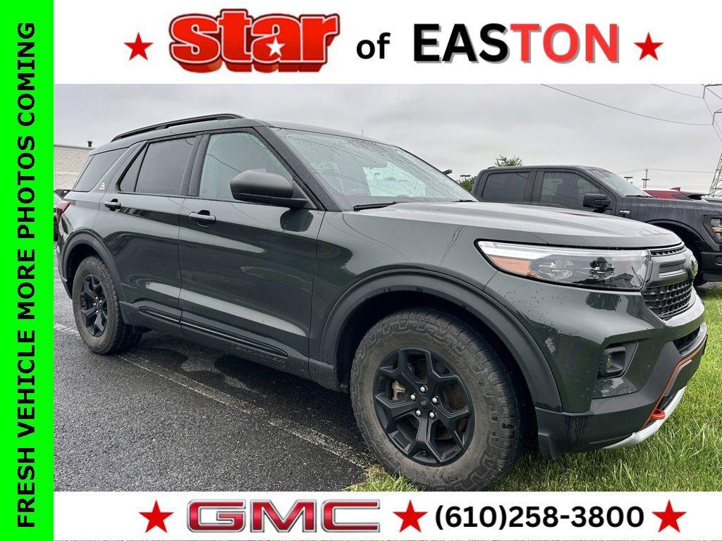 used 2022 Ford Explorer car, priced at $36,412