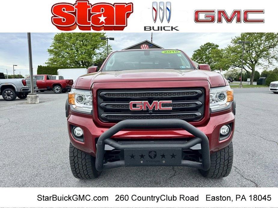 used 2018 GMC Canyon car, priced at $31,589