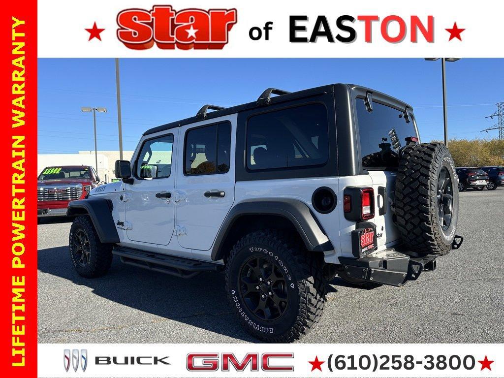 used 2020 Jeep Wrangler Unlimited car, priced at $29,695