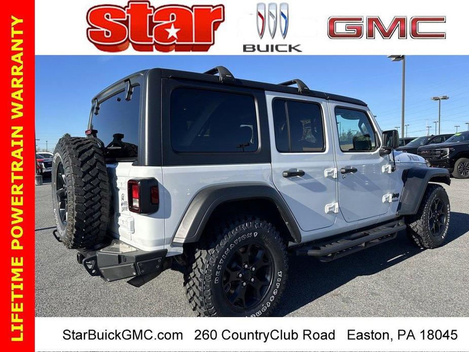 used 2020 Jeep Wrangler Unlimited car, priced at $30,119