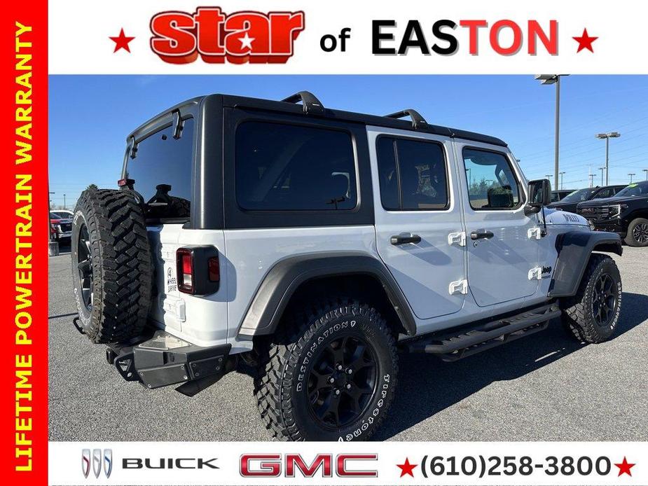 used 2020 Jeep Wrangler Unlimited car, priced at $29,695