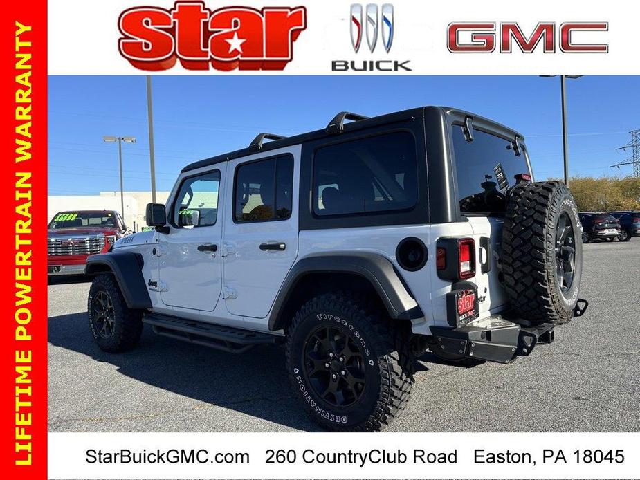 used 2020 Jeep Wrangler Unlimited car, priced at $30,119