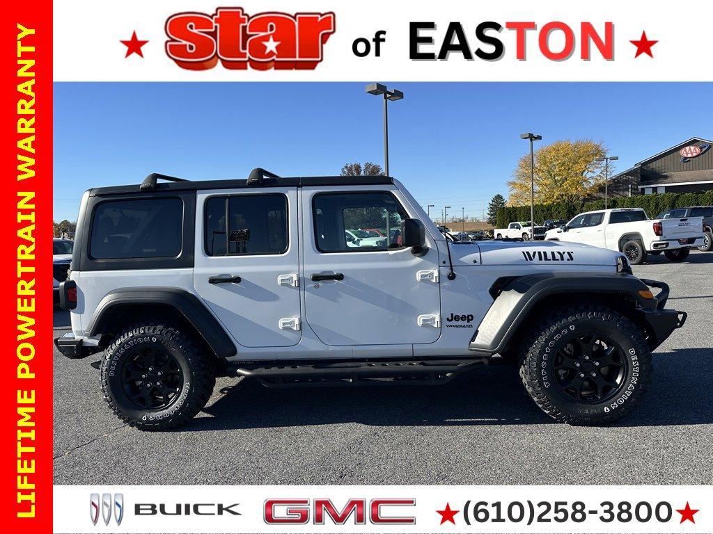 used 2020 Jeep Wrangler Unlimited car, priced at $29,695