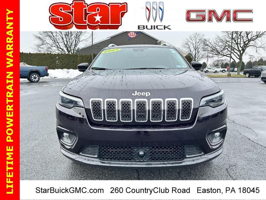 used 2021 Jeep Cherokee car, priced at $26,597