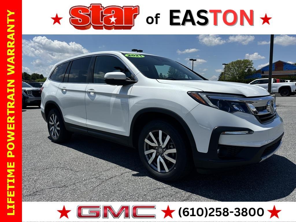 used 2021 Honda Pilot car, priced at $26,442
