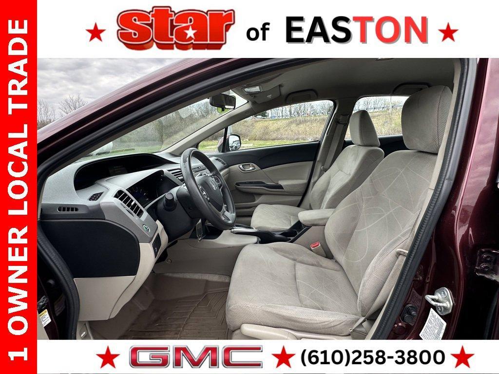 used 2012 Honda Civic car, priced at $8,191