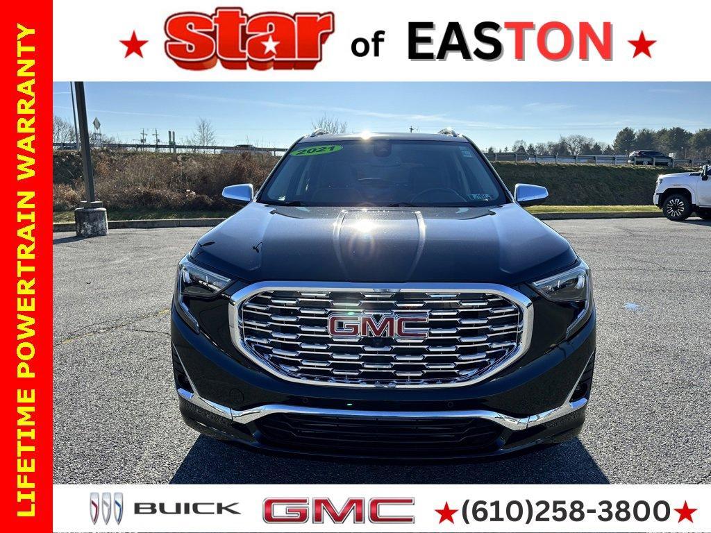 used 2021 GMC Terrain car, priced at $27,859