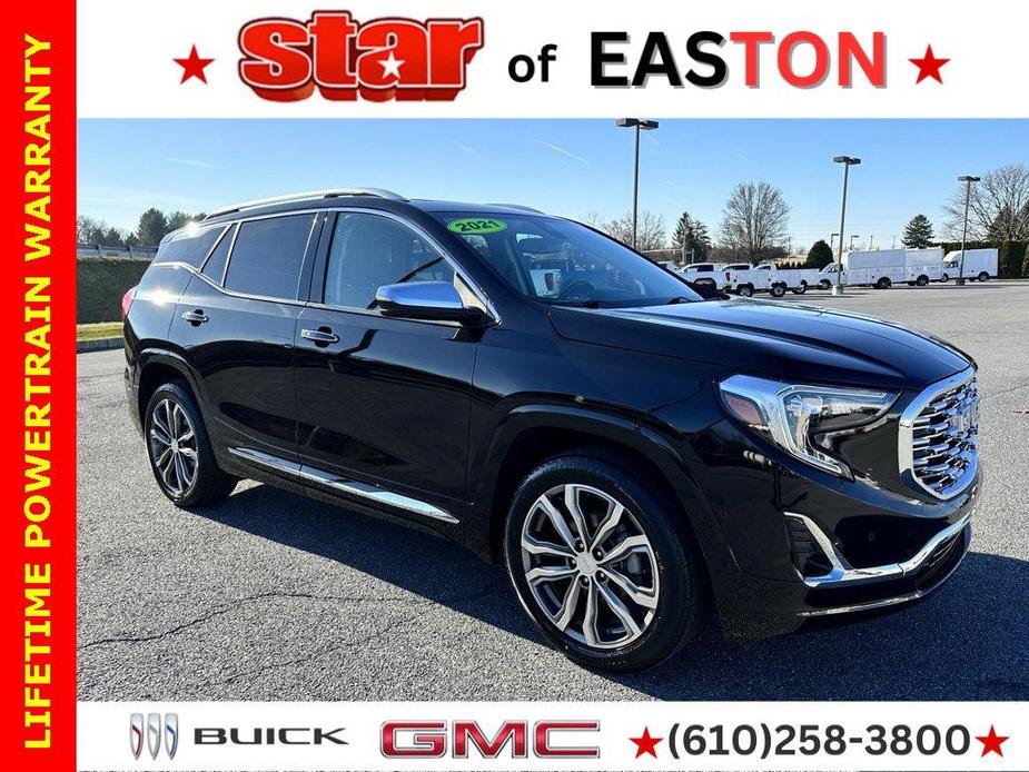 used 2021 GMC Terrain car, priced at $27,859