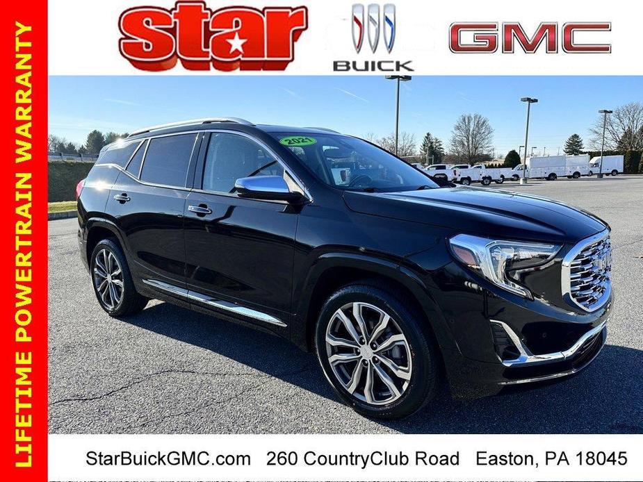 used 2021 GMC Terrain car, priced at $32,341