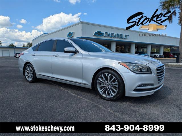 used 2017 Genesis G80 car, priced at $16,595