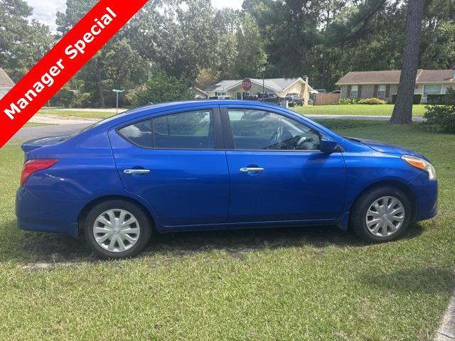 used 2017 Nissan Versa car, priced at $7,800