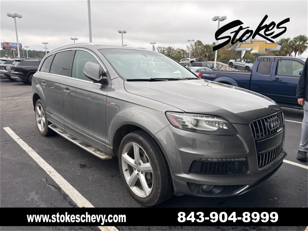 used 2015 Audi Q7 car, priced at $9,987