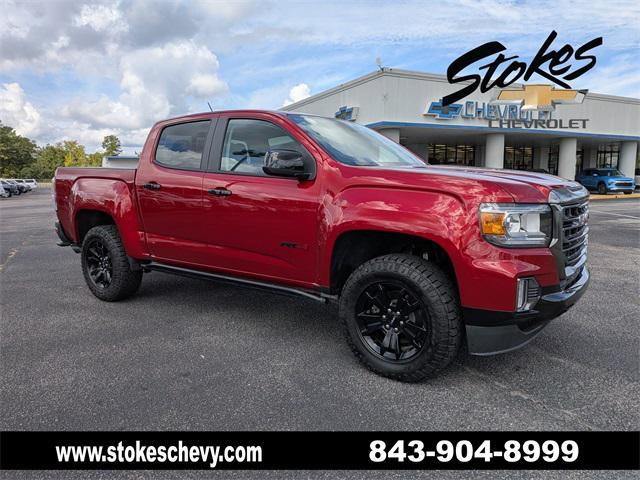 used 2022 GMC Canyon car, priced at $36,780