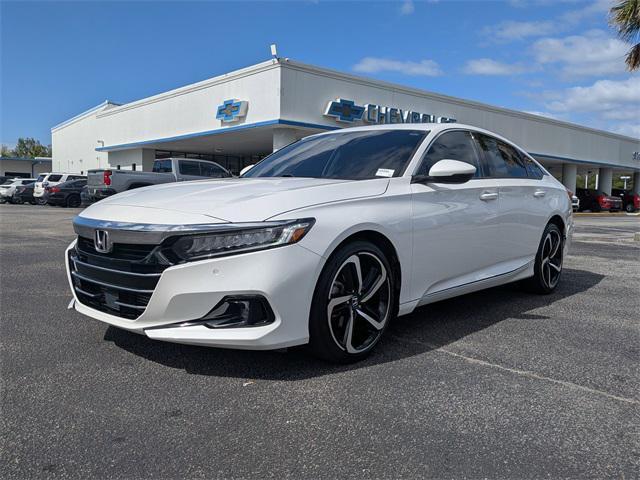 used 2021 Honda Accord car, priced at $25,500