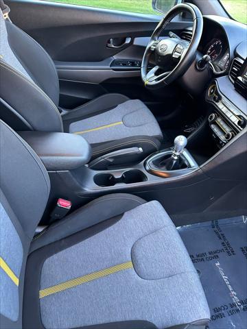 used 2021 Hyundai Veloster car, priced at $13,995
