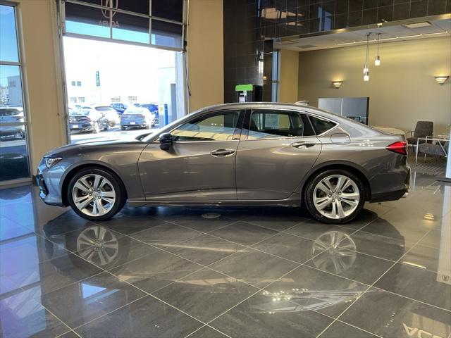 used 2021 Acura TLX car, priced at $28,500