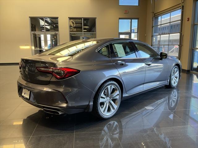 used 2021 Acura TLX car, priced at $27,500