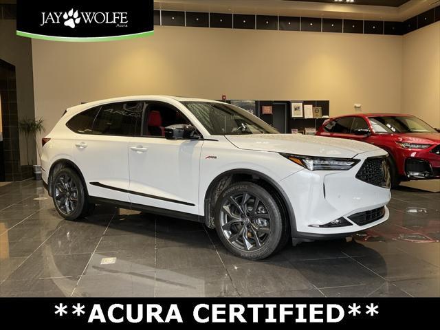 used 2022 Acura MDX car, priced at $44,000