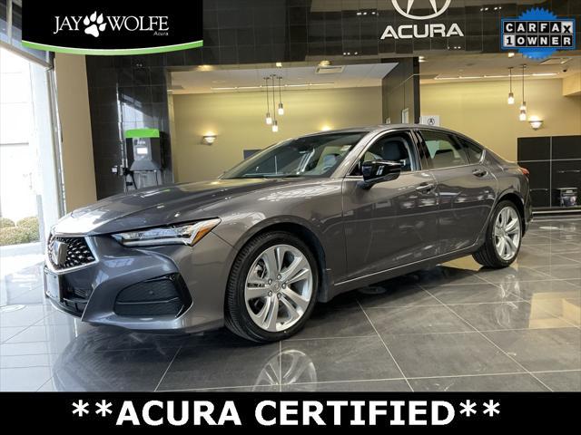 used 2021 Acura TLX car, priced at $28,700