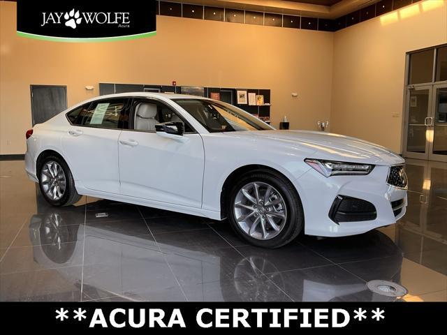 used 2023 Acura TLX car, priced at $36,200