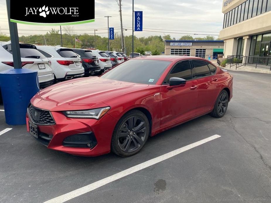 used 2021 Acura TLX car, priced at $34,000
