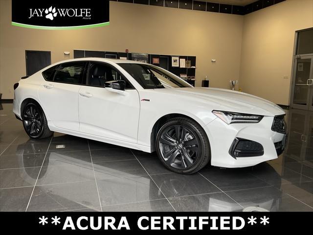 used 2021 Acura TLX car, priced at $35,500