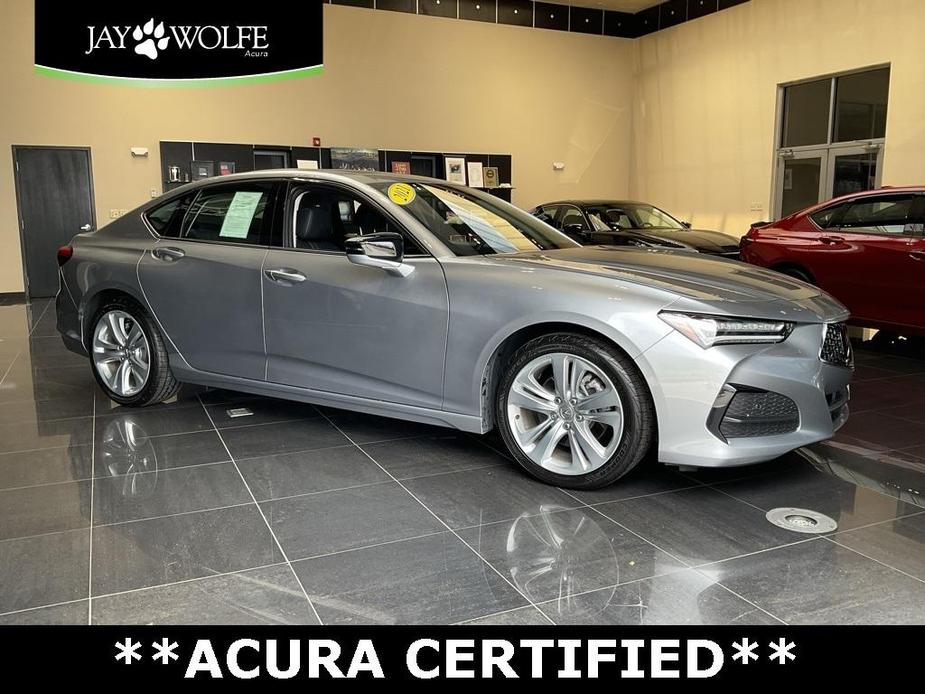 used 2021 Acura TLX car, priced at $29,700