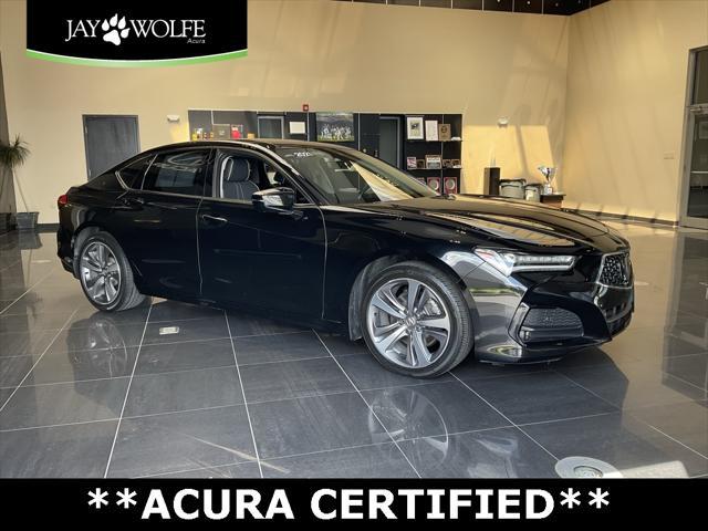 used 2021 Acura TLX car, priced at $31,997