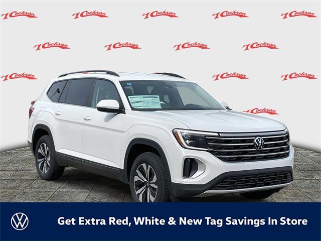 new 2025 Volkswagen Atlas car, priced at $38,668