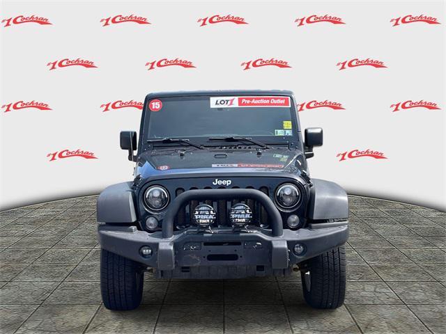 used 2015 Jeep Wrangler Unlimited car, priced at $18,599