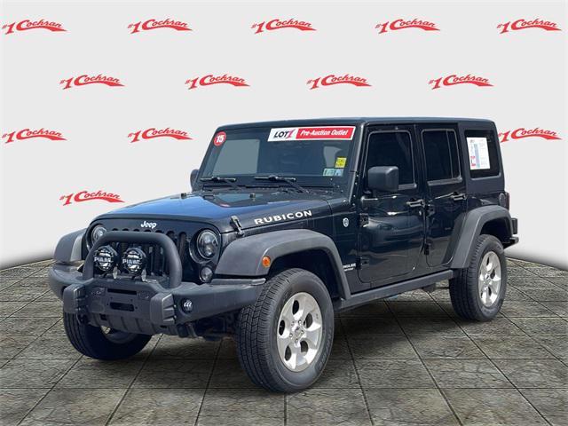 used 2015 Jeep Wrangler Unlimited car, priced at $18,599