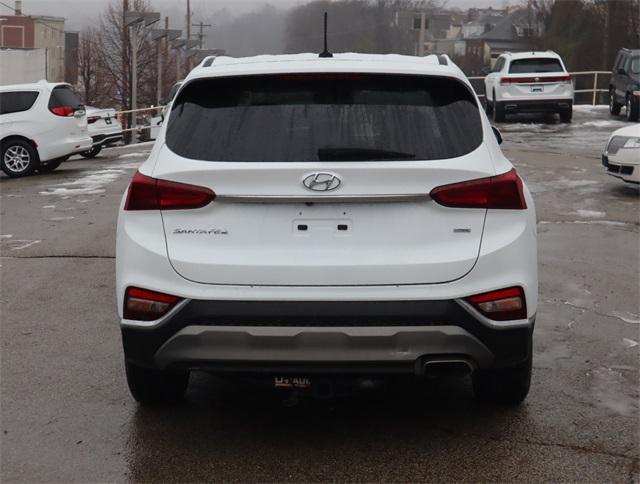 used 2019 Hyundai Santa Fe car, priced at $14,377