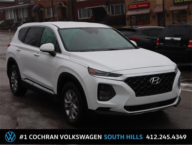 used 2019 Hyundai Santa Fe car, priced at $14,377