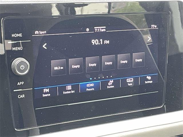 new 2025 Volkswagen Taos car, priced at $27,389