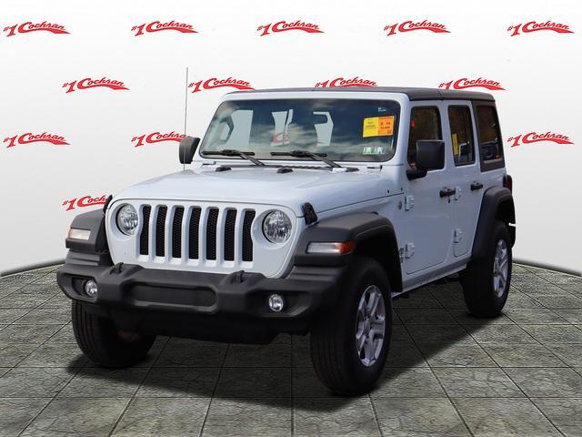 used 2021 Jeep Wrangler Unlimited car, priced at $30,398